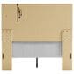 Ashley Altyra 5 Piece Full Panel Bedroom Set in White with LED Headboard, , large