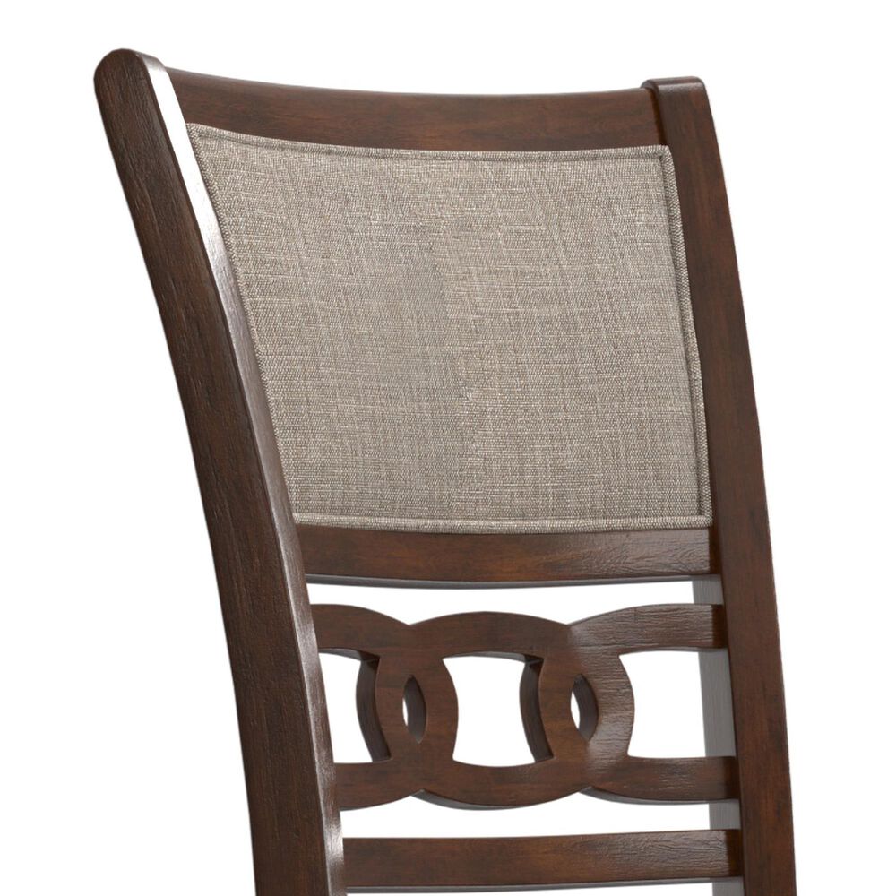New Heritage Gia Side Chair with Light Brown Cushion in Cherry, , large