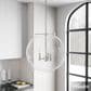 Hunter Sacha 3-Light Globe Pendant in Brushed Nickel, , large