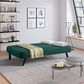 Lifestyle Solutions Frankie Convertible Sofa in Forest Green, , large