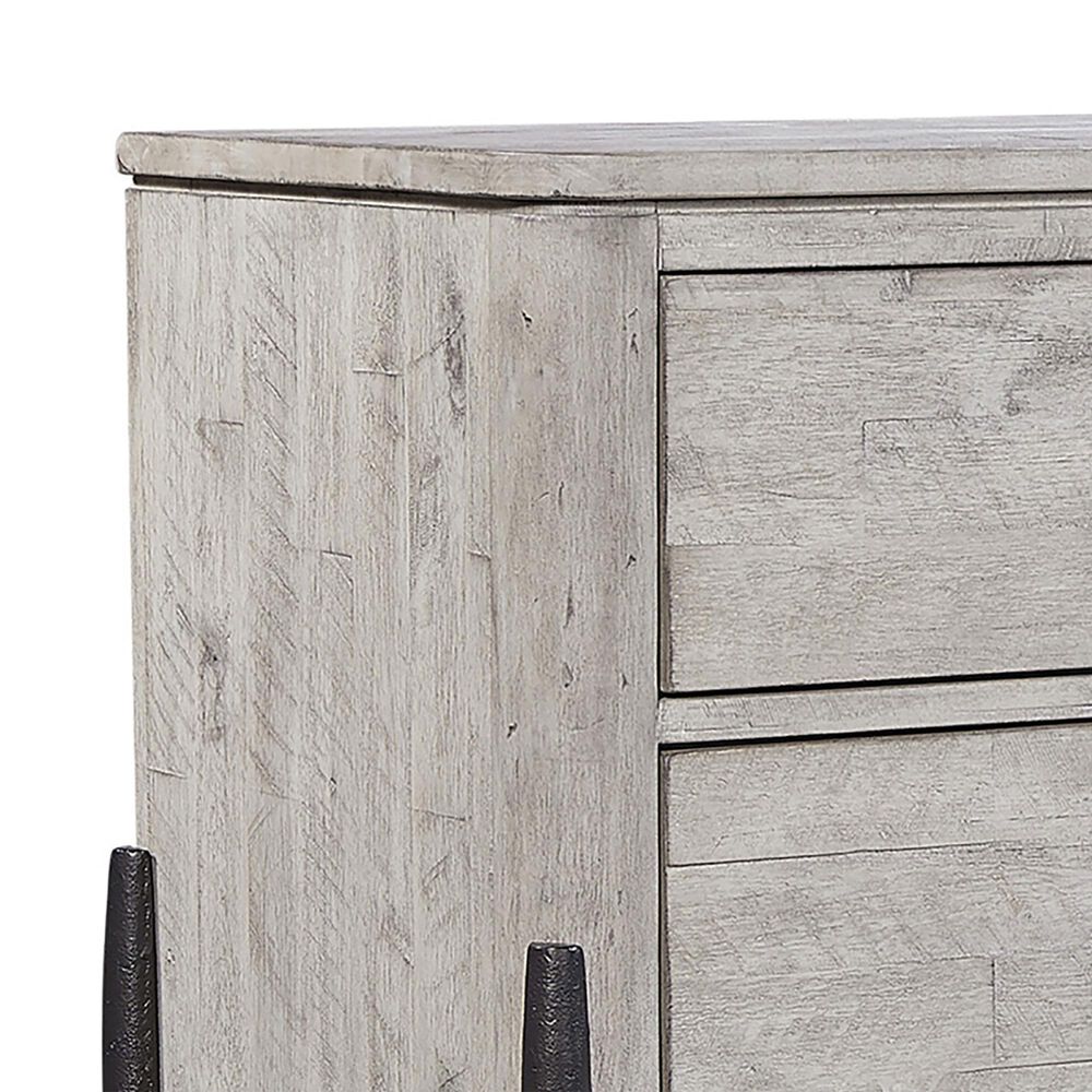 Riva Ridge Zane 2-Drawer Nightstand in Parchment, , large