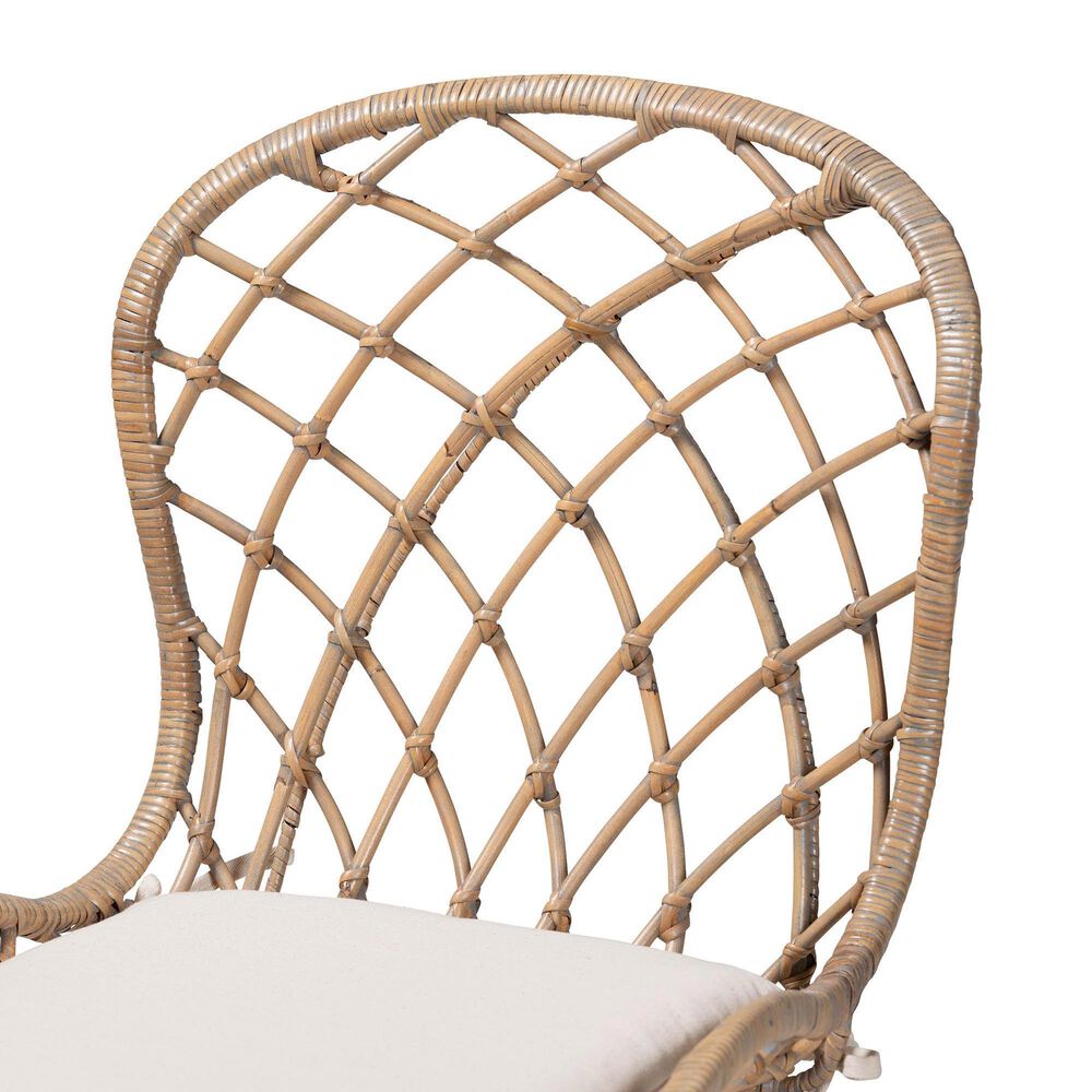 Baxton Studio Sabelle Side Chair in Natural Brown and Greywashed (Set of 2), , large