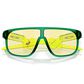 Oakley Inverter Youth Fit Gaming Sunglasses with Yellow Prizm Gaming Lenses in Crystal Green, , large