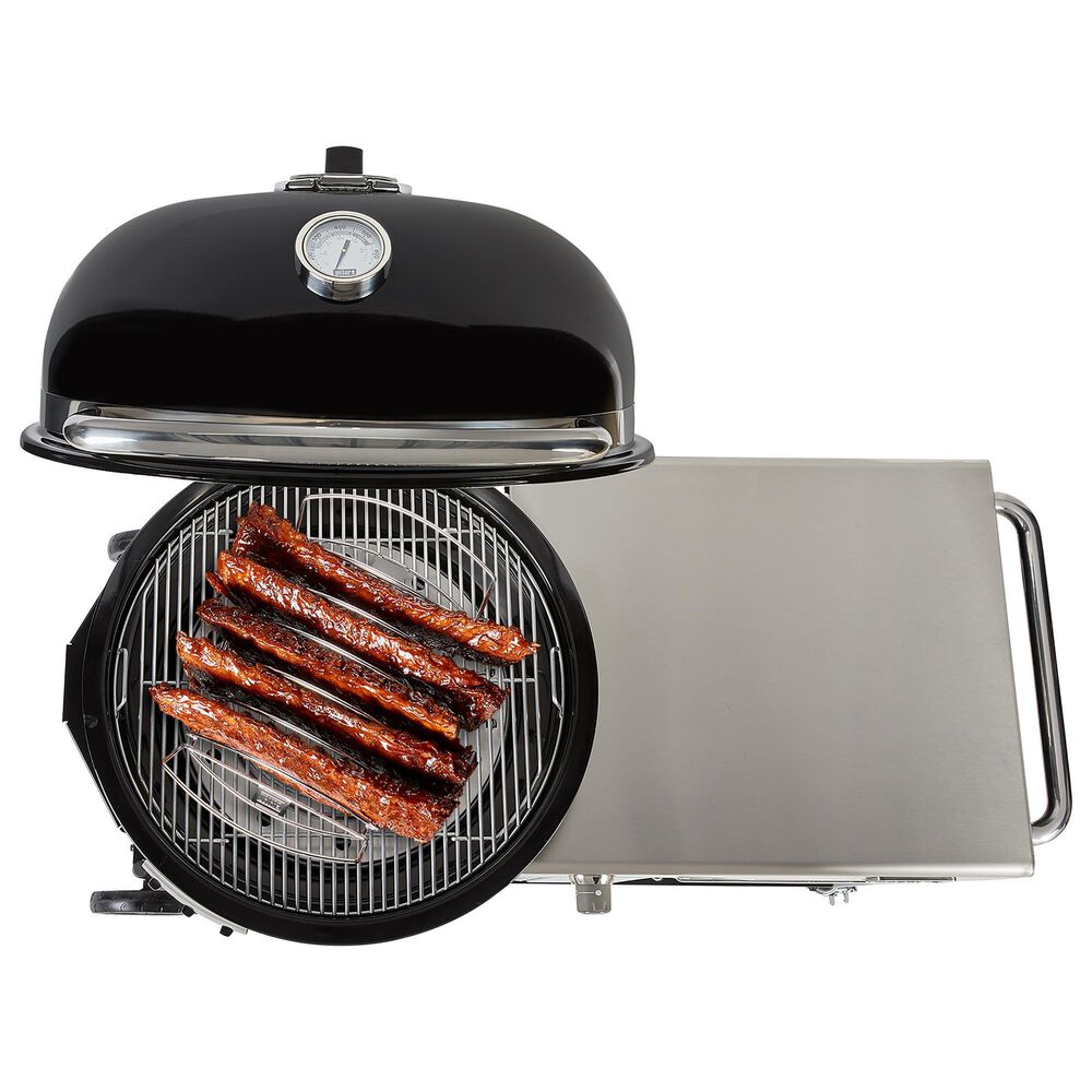 Weber Summit Kamado S6 Freestanding Grill in Black, , large