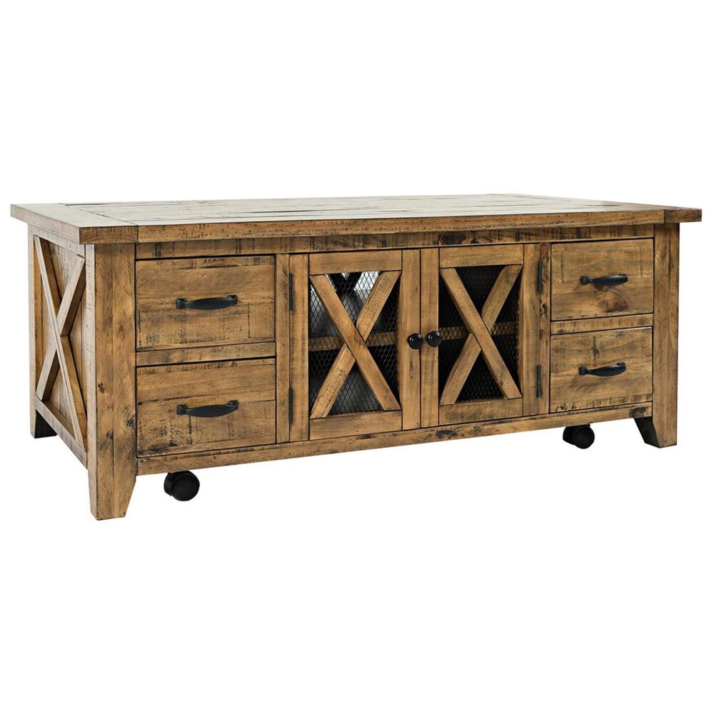 Waltham Telluride Cocktail Table in Brown, , large