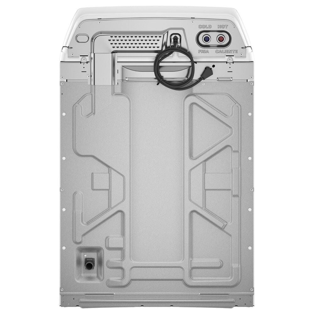 WHIRLPOOL 4.3 Cu. Ft. Top Load Agitator Washer and 7.0 Cu. Ft. Gas Front Load Dryer Laundry Pair in White, , large
