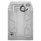 WHIRLPOOL 4.3 Cu. Ft. Top Load Agitator Washer and 7.0 Cu. Ft. Gas Front Load Dryer Laundry Pair in White, , large