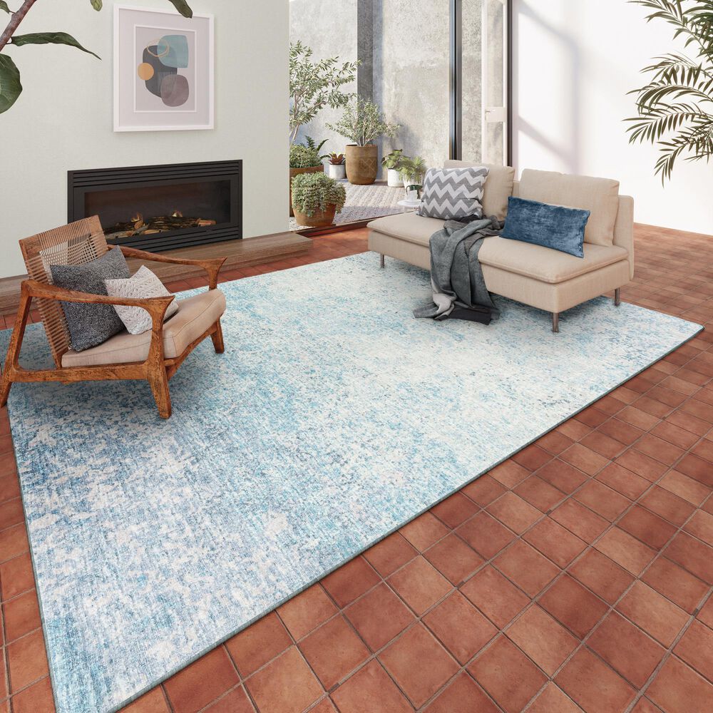 Dalyn Rug Company Winslow WL3SK 8&#39; x 10&#39; Sky Indoor/Outdoor Area Rug, , large