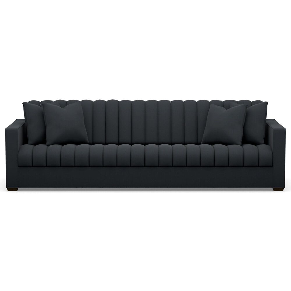 Lexington Furniture Tower Place Hancock Stationary Sofa in Dark Gray, , large