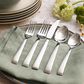 Gibson Home Cowper 20 Piece Flatware Set in Silver, , large