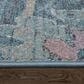 Feizy Dartmouth 39QMF 7"9" x 10" Blue and Multicolor Area Rug, , large