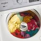 WHIRLPOOL 4.3 Cu. Ft. Top Load Impeller Washer and 7.0 Cu. Ft. Electric Front Load Dryer Laundry Pair in White, , large