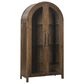 Trailway Llc Bourbon Trail Curved 2-Door Hutch in Turkish Coffee, , large