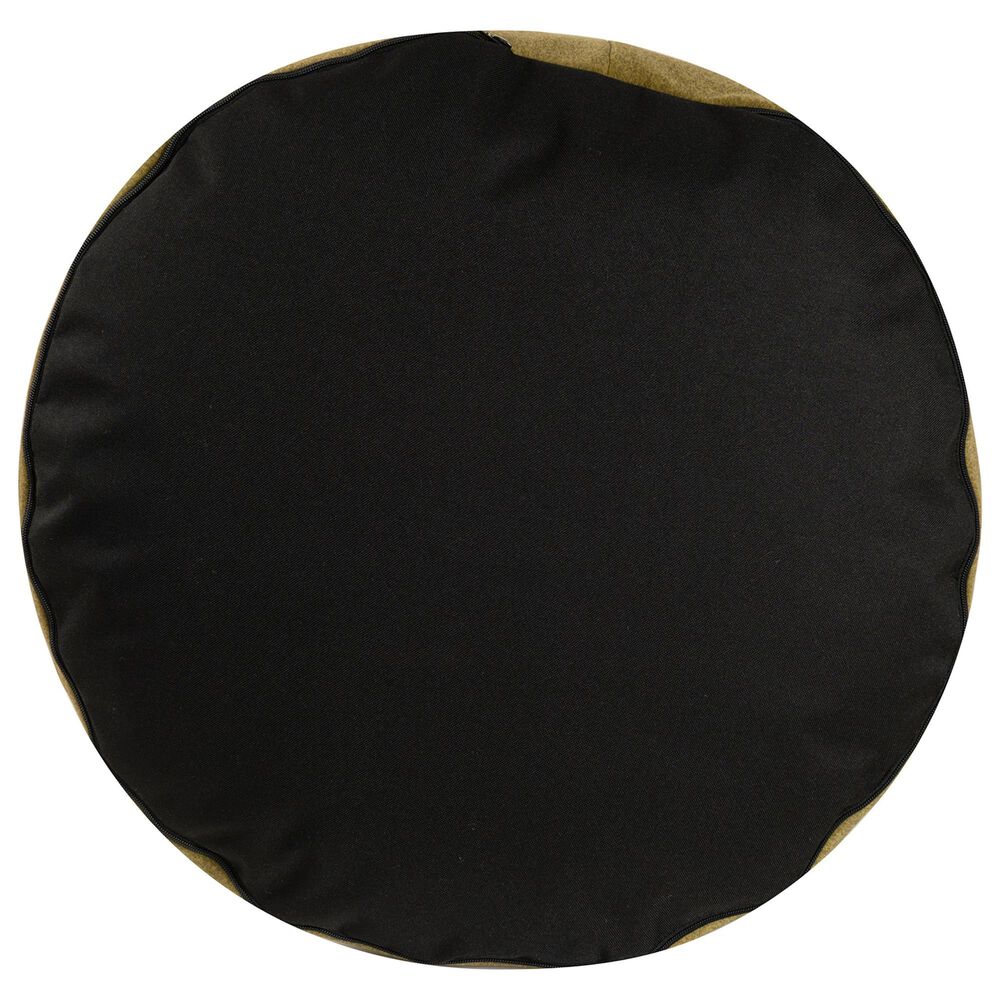 Howard Elliott Qiviut Foot Pouf in Moss, , large