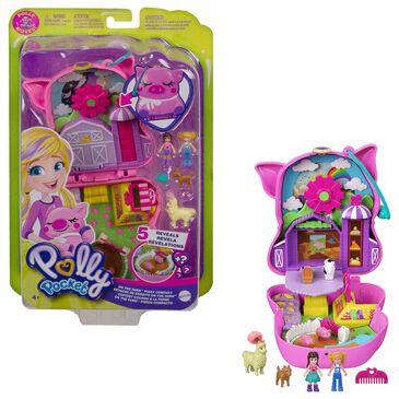 Polly Pocket On The Farm Piggy Compact, , large