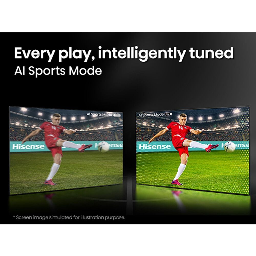 Hisense 75" Class U6 Pro Series Mini-LED ULED 4K in Black - Smart Vidaa TV, , large