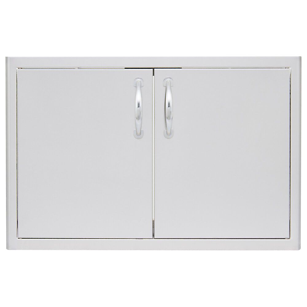 Blaze 25" Double Access Doors in Stainless Steel, , large