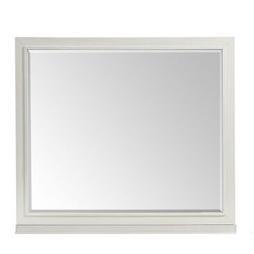 37B Mirror in White, , large
