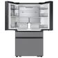 Samsung 28.6 Cu. Ft. Bespoke 4-Door French Door Refrigerator with AI Family Hub+ & AI Vision Inside in Charcoal Glass & Stainless Steel, , large