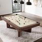 Imperial Ashford 8" Pool Table in Dark Walnut Finish and Khaki Felt Cloth , , large