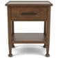 Riverside Furniture Calhoun 1-Drawer Nightstand in Whiskey Oak with USB Ports, , large