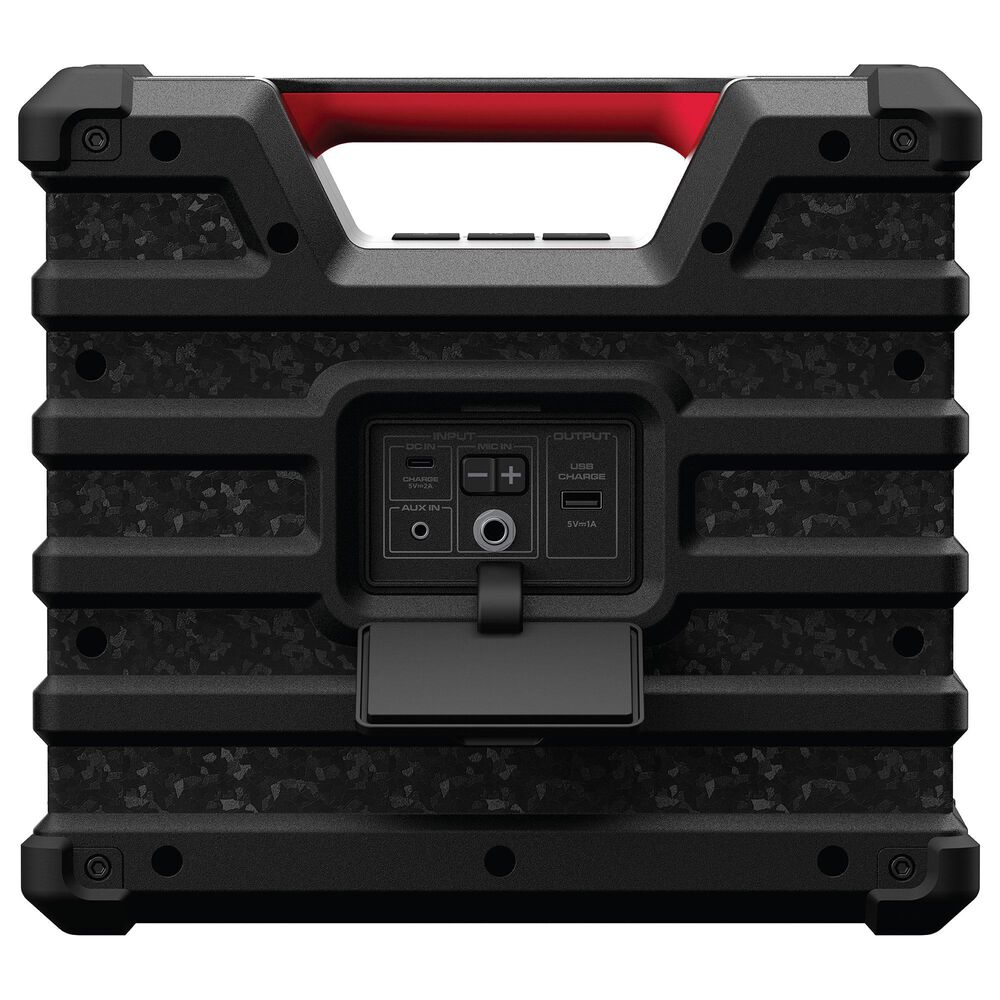 Ion Tailgater Tough Rugged Portable All-Weather Wireless Speaker in Black, , large