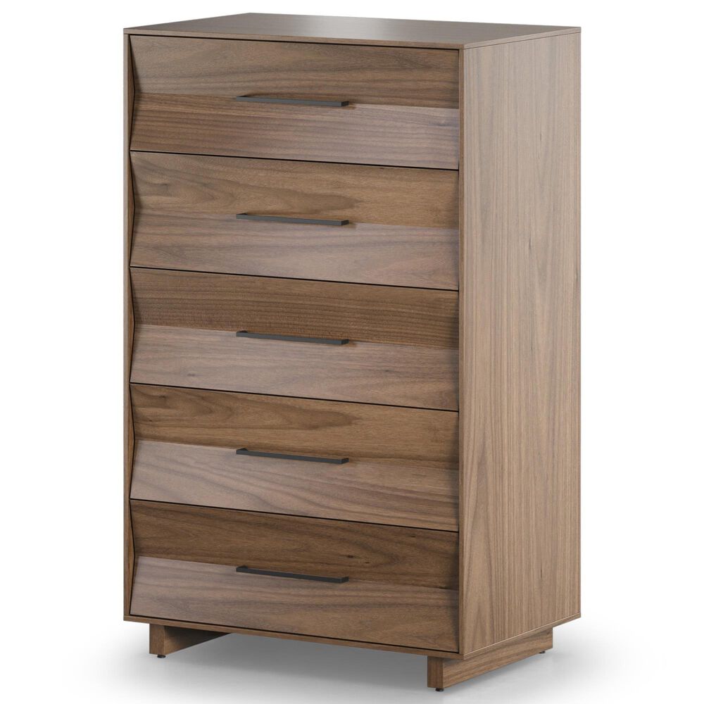 BDI Kava 4-Piece Queen Bedroom Set in Natural Walnut, , large