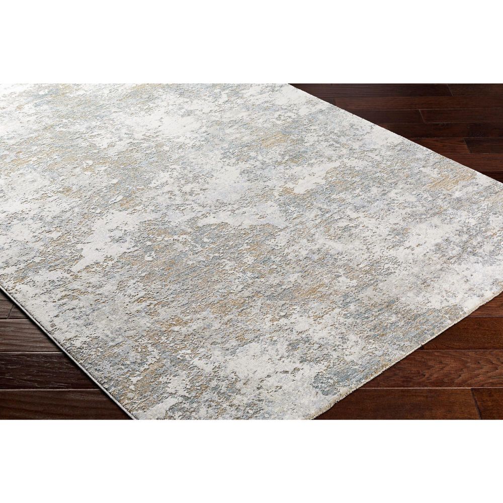 Surya Brunswick 7&#39;10&quot; x 10&#39;2&quot; Cream, Blue, Olive, Light Slate, Taupe and Seafoam Area Rug, , large