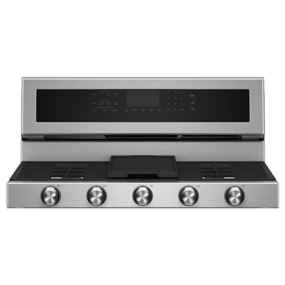 KitchenAid 6.7 Cu. Ft. Freestanding Dual Fuel Double Oven Range NFM