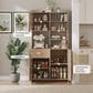 GARVEE 71" Kitchen Pantry Cabinet in Natural, , large
