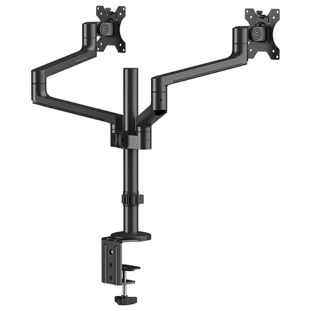 MSI Dual Monitor Desk Mount for 17&quot;-32&quot; Screen in Matte Black, , large