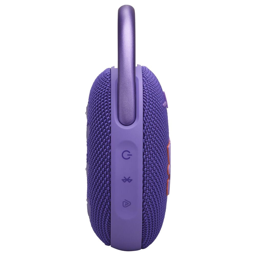 JBL Clip 5 Portable Waterproof Bluetooth Speaker in Purple, , large