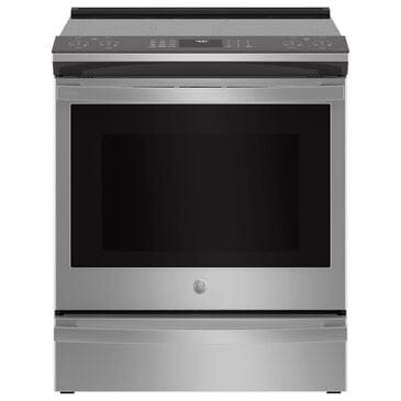 GE Profile 5.3 Cu. Ft. Smart Slide-In Electric Range with No Preheat Air Fry in Fingerprint Resistant Stainless Steel, , large