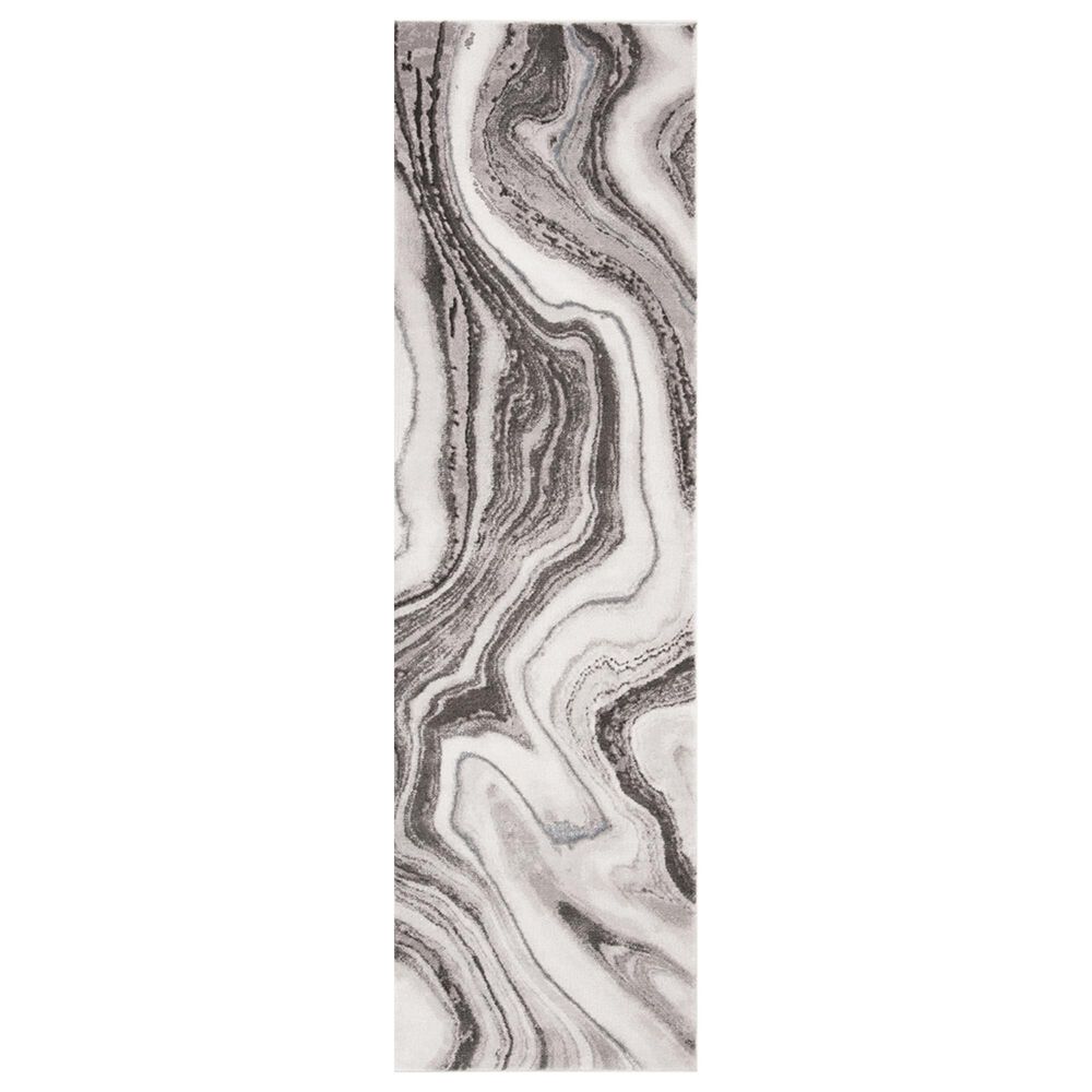 Safavieh Craft CFT819G 2"3" x 14" Grey and Silver Runner, , large