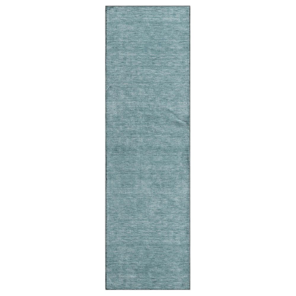 Dalyn Rug Company Soft Essentials Solid Teal 2"3" x 7"6" Runner, , large