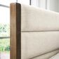Ashley Marxmore California King Upholstered Storage Panel Bed in Brown, , large