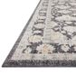 Loloi II Monroe 3"9" x 5"9" Charcoal and Natural Area Rug, , large