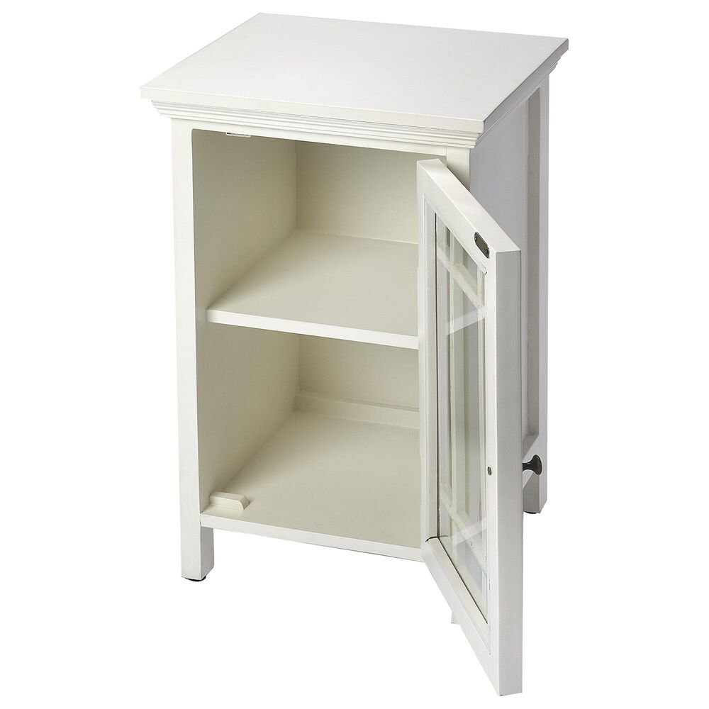 Butler Baxter Chairside Chest in White, , large