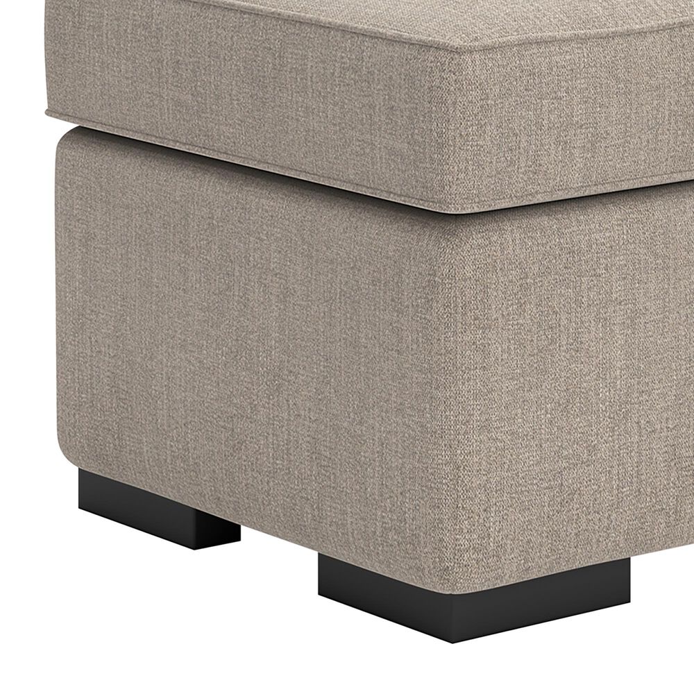Ashley Sararose Ottoman in Heather, , large