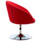 Dayton Hopper Adjustable Swivel Chair in Red, , large