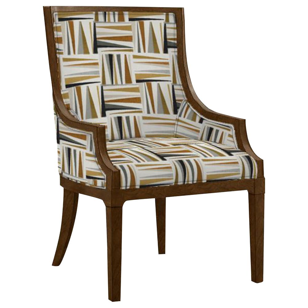 Lexington Furniture Aqua Bay Chair in Gold, Silver, Black and Cream, , large