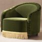 Jennifer Taylor Home Serena Barrel Accent Chair in Olive Green, , large