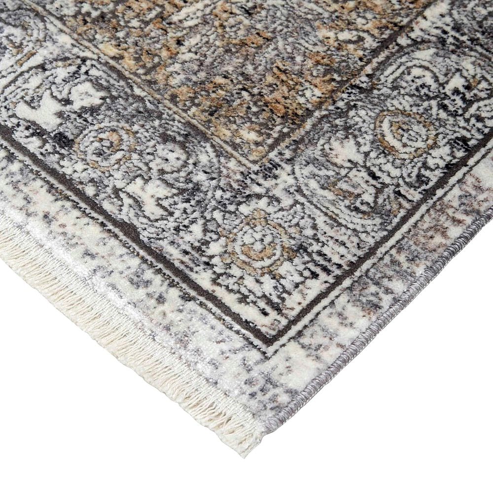 Feizy Sarrant 6&#39;7&quot; x 9&#39;10&quot; Sand Area Rug, , large