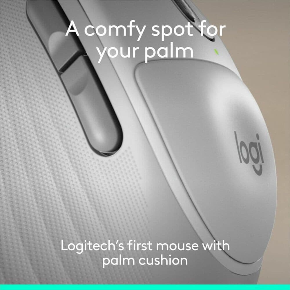 Logitech Signature Comfort Plus Wireless Mouse in Off-White, , large