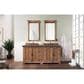 James Martin Vanities Providence 72" Double Bathroom Vanity in Driftwood with 3 cm Charcoal Soapstone Quartz Top and Rectangular Sinks, , large