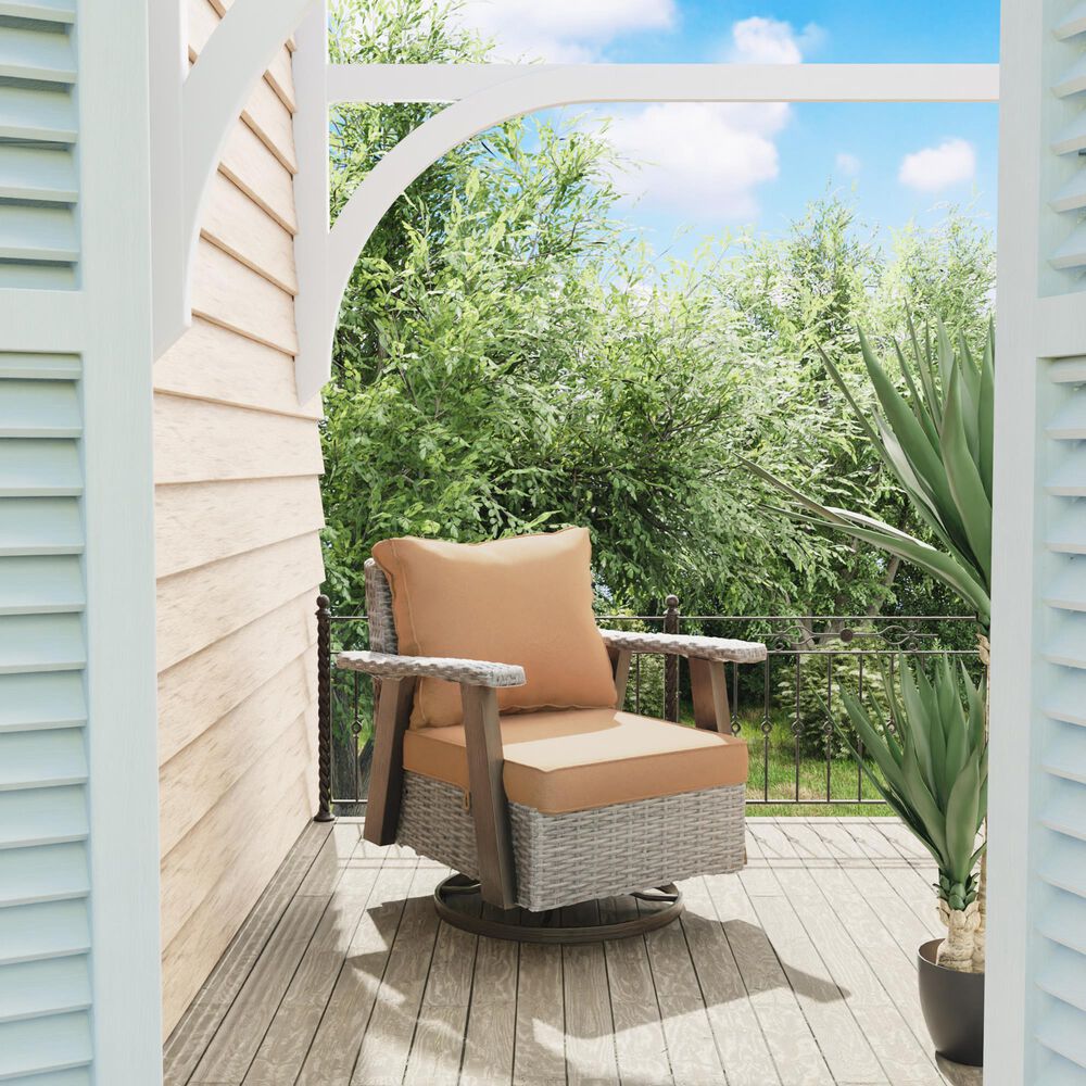 Sunwell Garden 3-Piece Patio Chat Set in Tan, , large