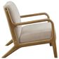 Hearth and Haven Novak Lounge Chair in Cream, , large