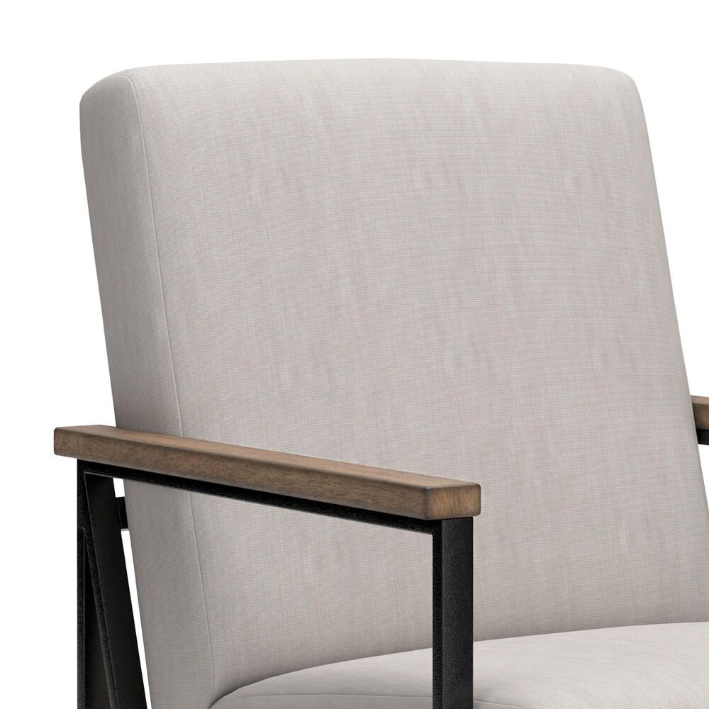Ashley Montia Desk Chair in Gunmetal Gray and Light Brown, , large