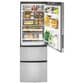 GE Appliances 11.9 Cu. Ft. Counter Depth Bottom-Freezer Refrigerator in Stainless Steel, , large