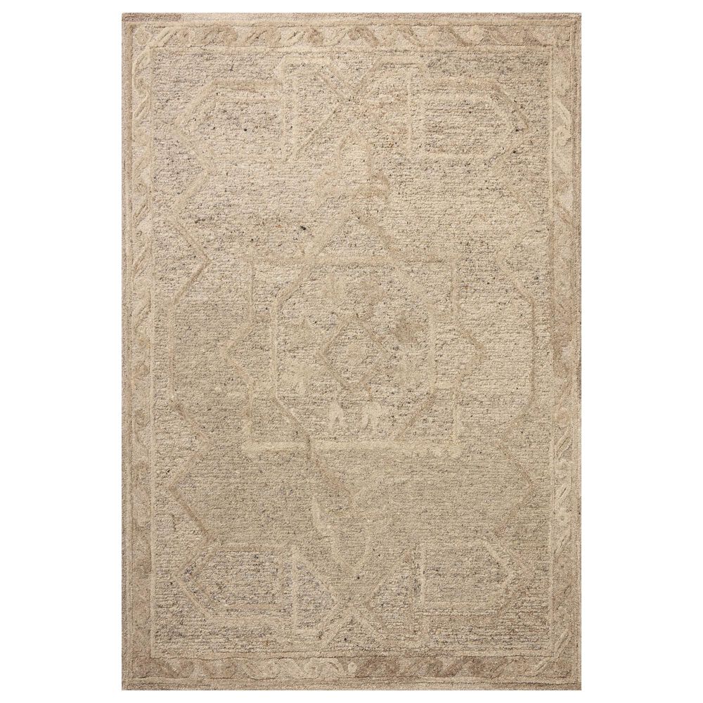 Loloi Mabel Stone and Sand 5" x 7"6" Area Rug, , large